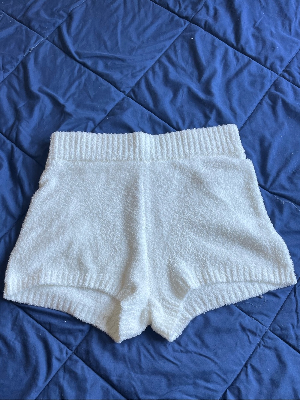 Ugg fluffy white shorts
